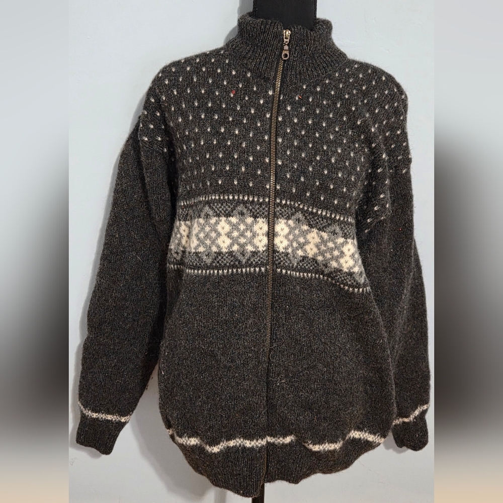 Cozy Wool Zip-Up Sweater